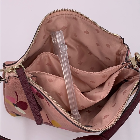 Kate Spade New York Triple Gusset Crossbody Dusk - Picture 14 of 16